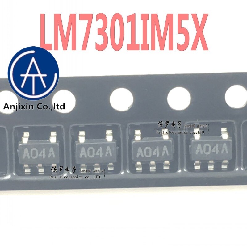10  100%  ο     LM7301IM5X LM7301 ũ ũ A04A SOT23-5